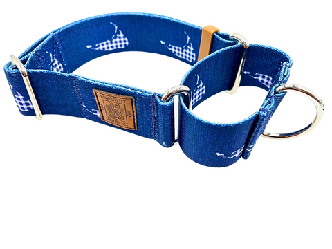 Purple Plaid Leash
