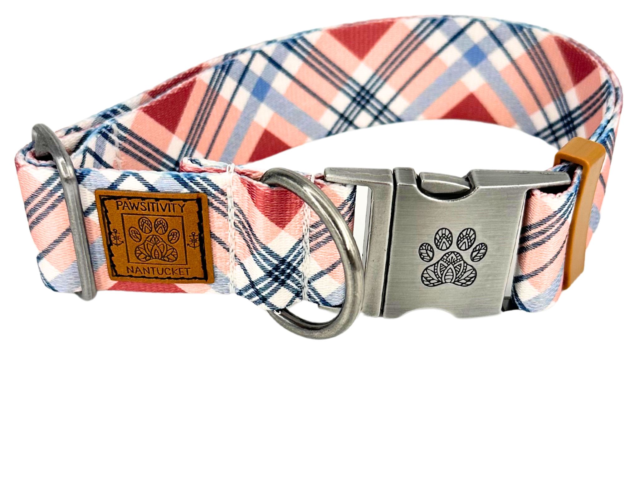 Red Plaid Collar