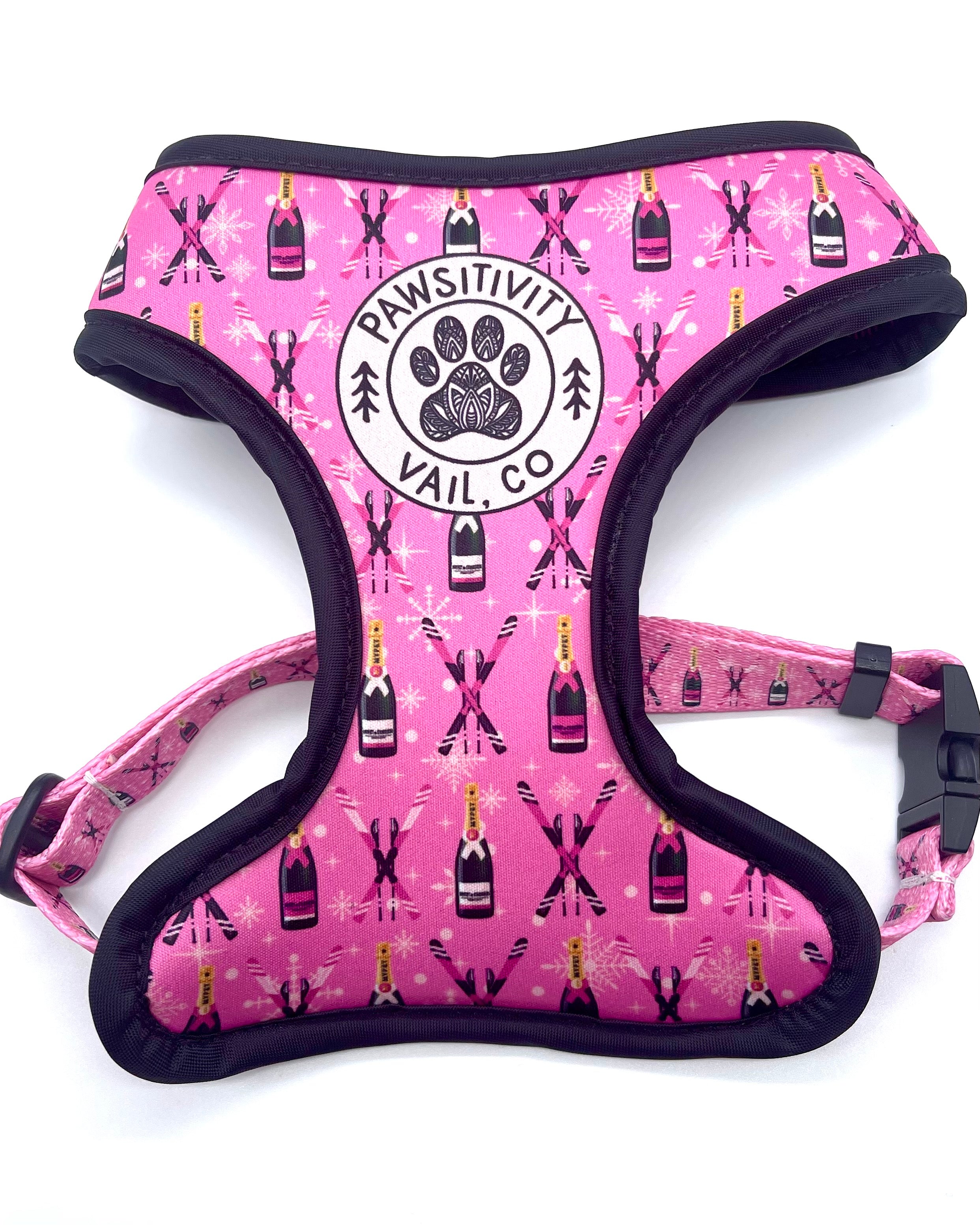 Ski Champagne - Pink Plaid Harness
