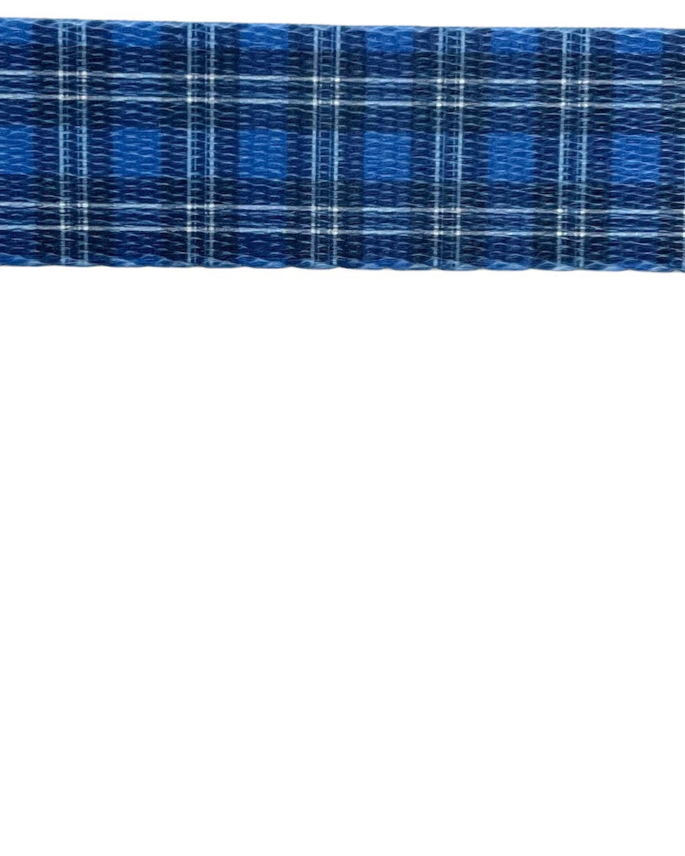 Blue Plaid Leash