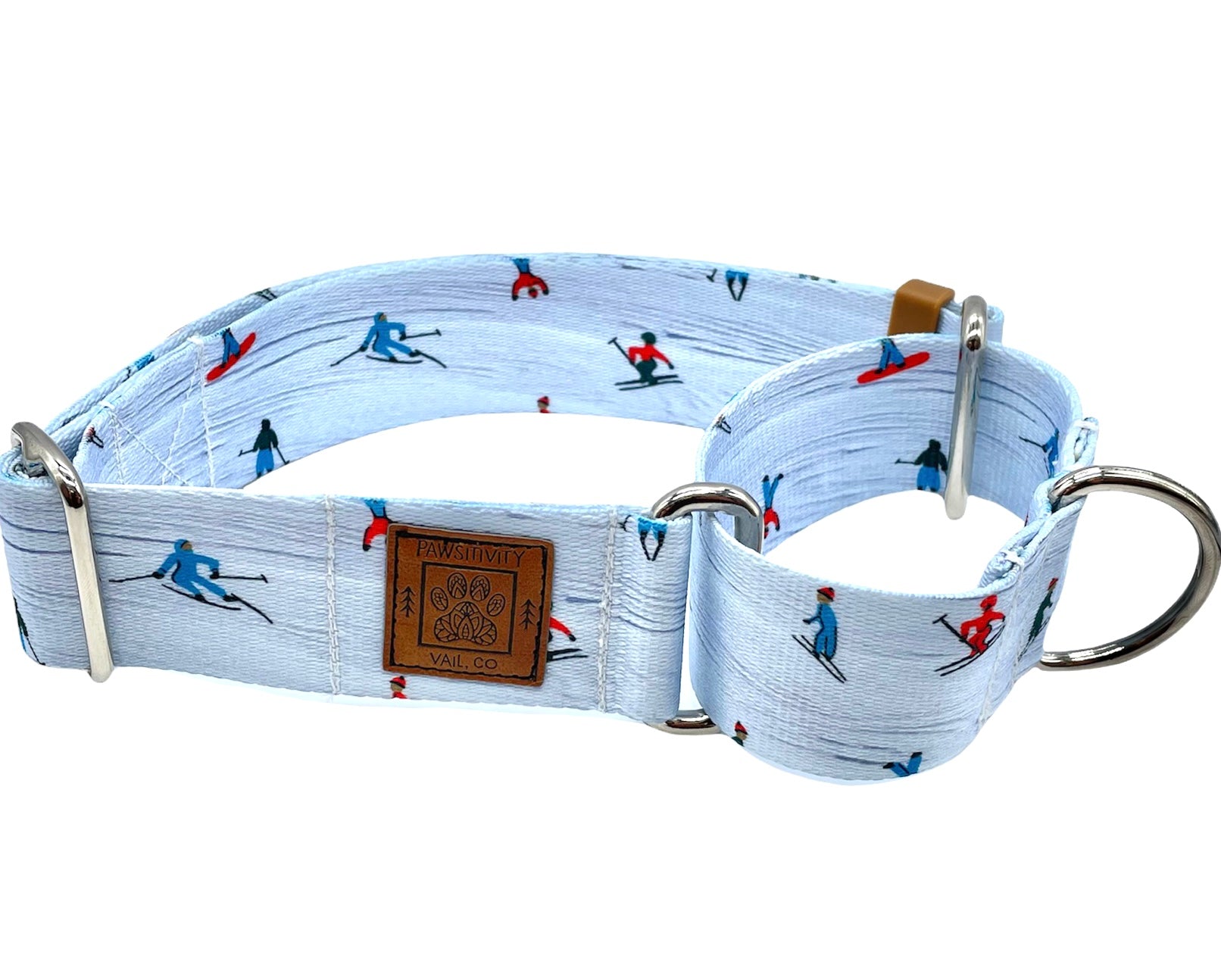 Tumbling Skier Martingale Collar