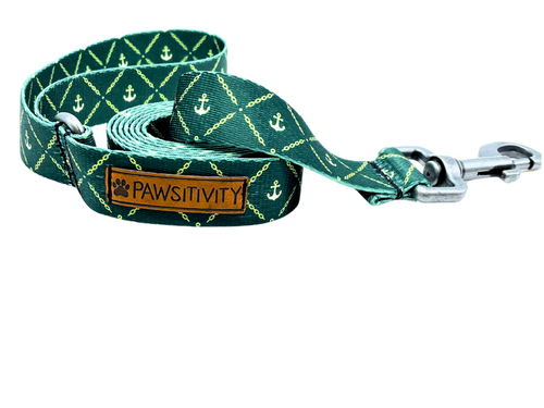 Nantucket Green Chain Anchor Leash