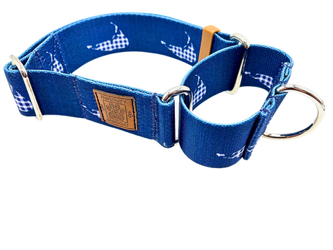 Olive Truck Island Martingale Collar