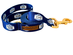 22K Nantucket Beach Signs Navy Leash