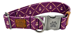 Purple Chain Anchor Collar