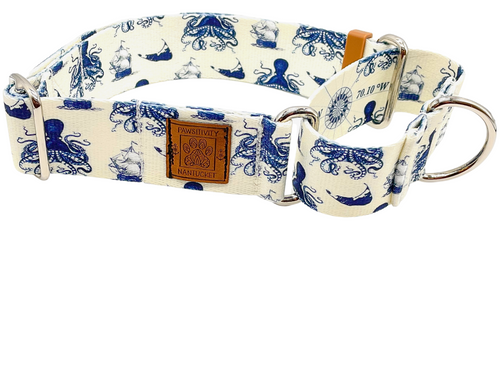 Vintage Octopus Nantucket Martingale Collar