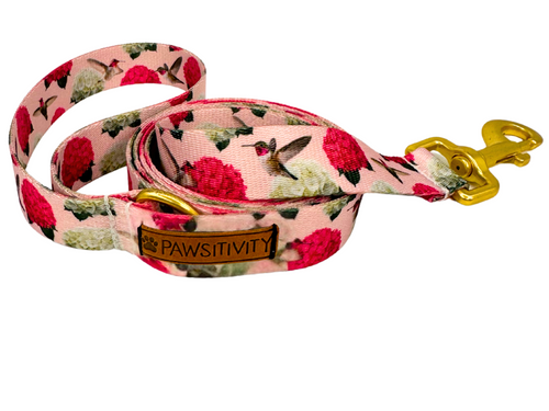 22k Hummingbird Hydrangea Leash