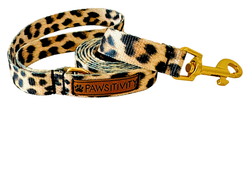 22K Leopard Leash