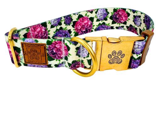 Nantucket Hydrangea 22K Gold Collar