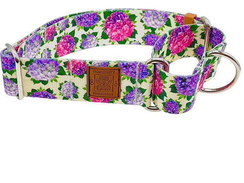 Nantucket Hydrangeas Martingale Collar