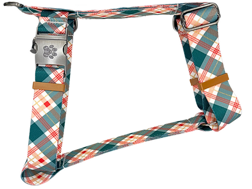 Holiday Stroll Plaid Strap Harness