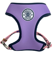 Vintage Pink Truck Island - Purple Reversible Harness