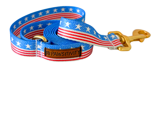 22K Knit Flag Leash