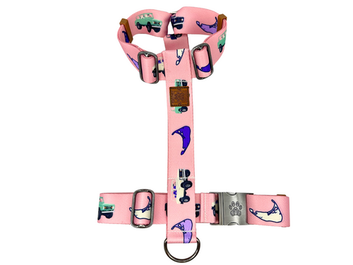 Pink Vintage Truck Strap Harness