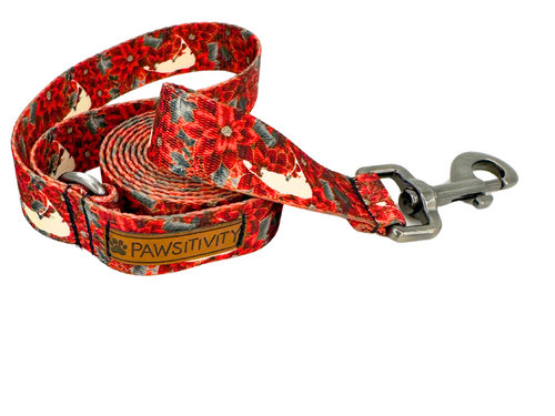 Holiday Floral Nantucket Island Leash