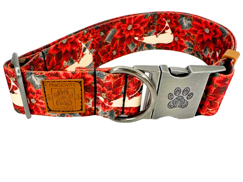 Holiday Floral Nantucket Island Collar