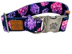 Midnight Hydrangea Collar