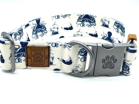 Navy With Nantucket Red Islands Leash
