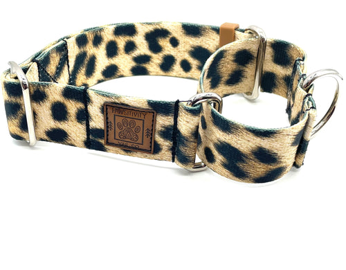 Vail Leopard Martingale Collar