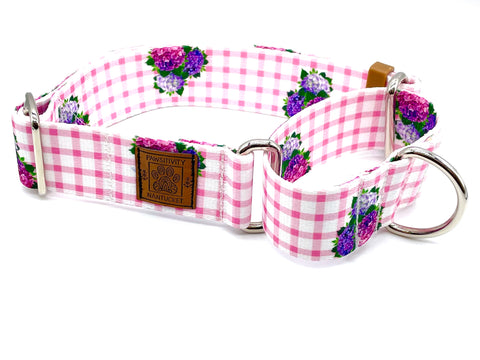 Holiday Floral Nantucket Islands Martingale Collar
