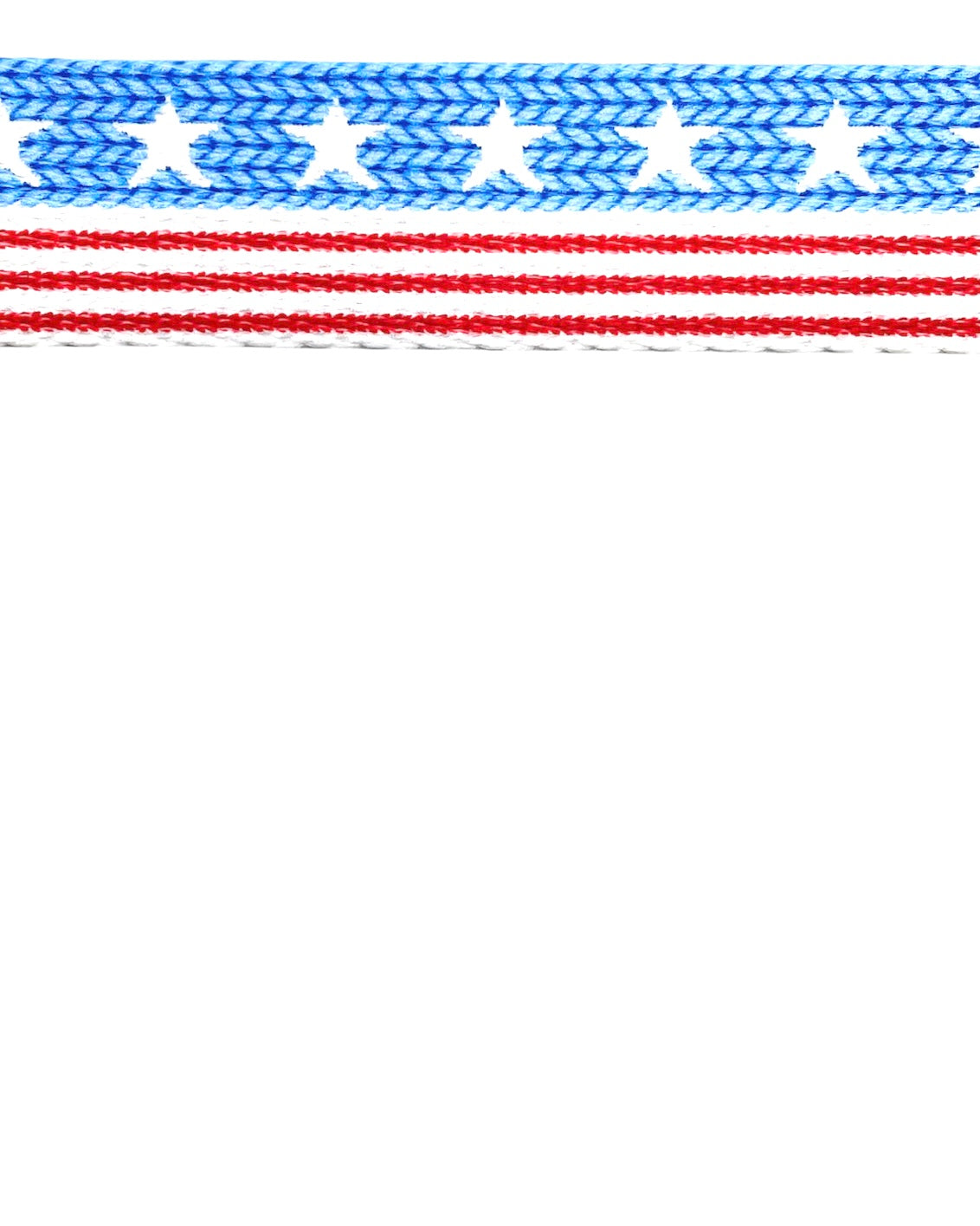 American Flag "Knit" Leash