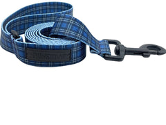 Blue Plaid Leash