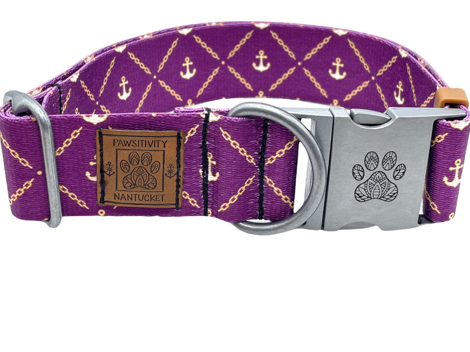Purple Chain Anchor Collar