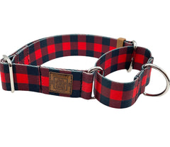 Buffalo Plaid Martingale Collar