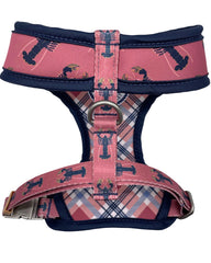 Nantucket Red Lobsters - Plaid Reversible Harness